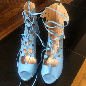 Sky Blue High Heels